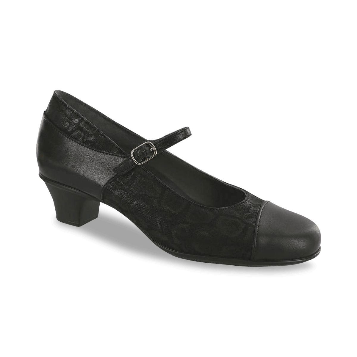 SAS Shoes Isabel Black / Snake: Comfort Women's Shoes