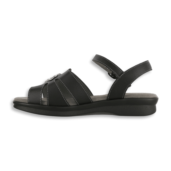 SAS Women's Cozy Slide Sandal in Black