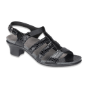 SAS Shoes Allegro Black Croc: Comfort Women's Sandals