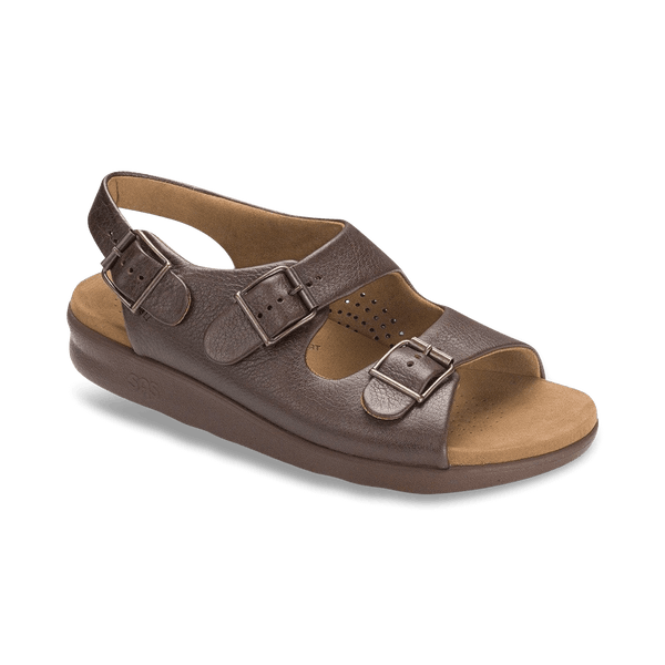 SAS Bravo Sandal Brown Leather Mens 11 Comfort Shoe Bravo – Baker Shoes main image 4