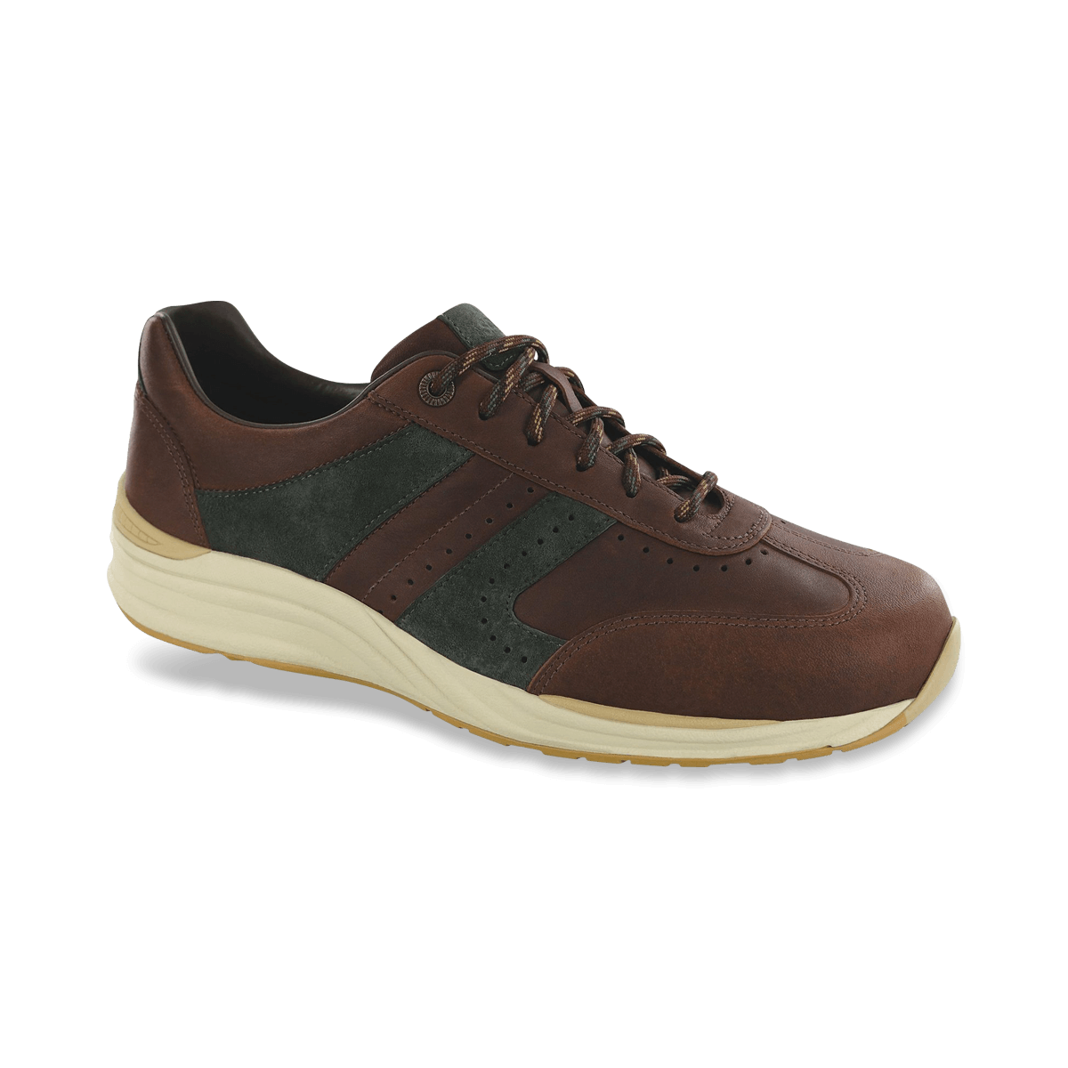SAS Men\'s Size 10 M Leather Shoes Sneakers Camino Brown Lace‎ Up Camino Taupe - Men main image 2
