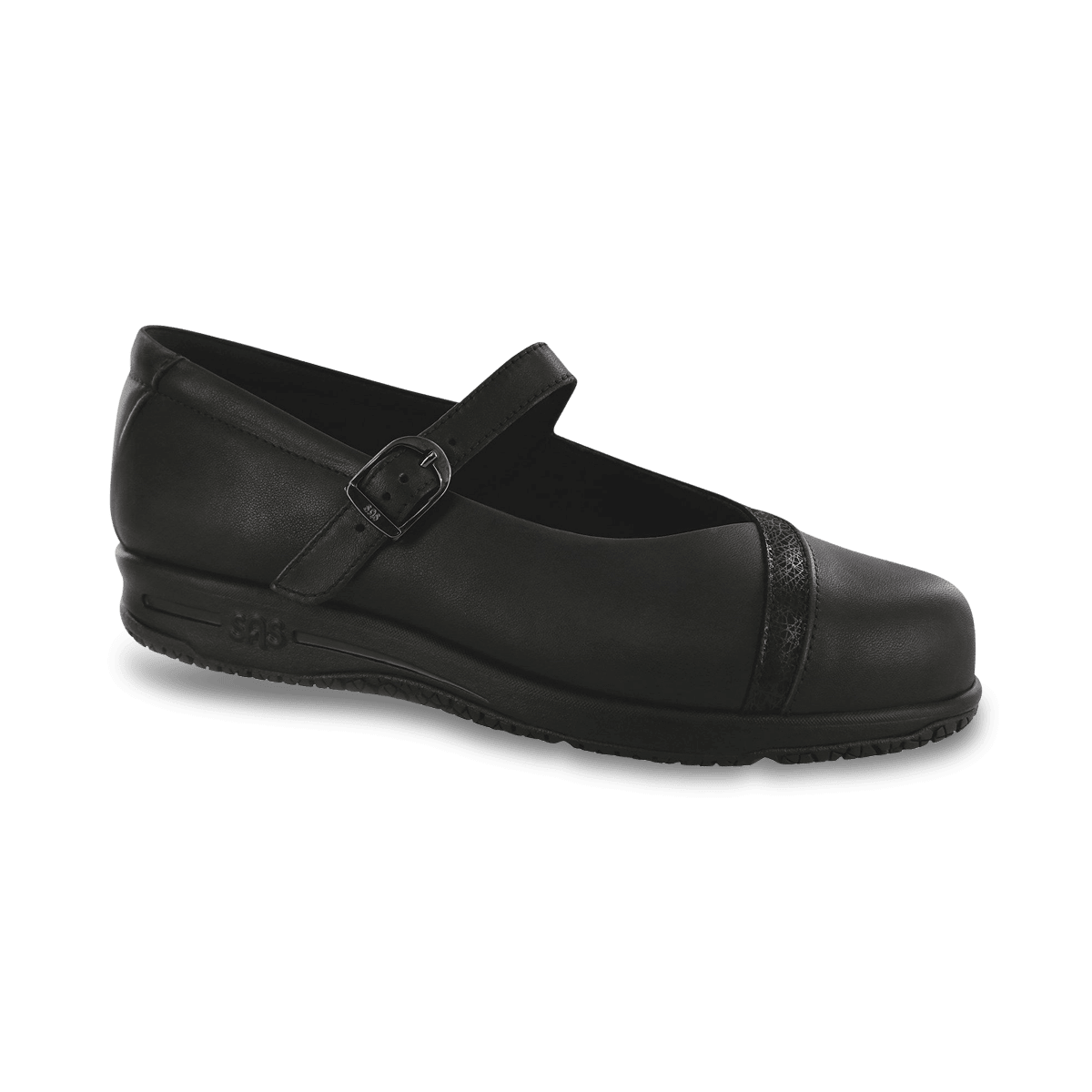 Clare Black Women s Non Slip Mary Jane SAS Shoes