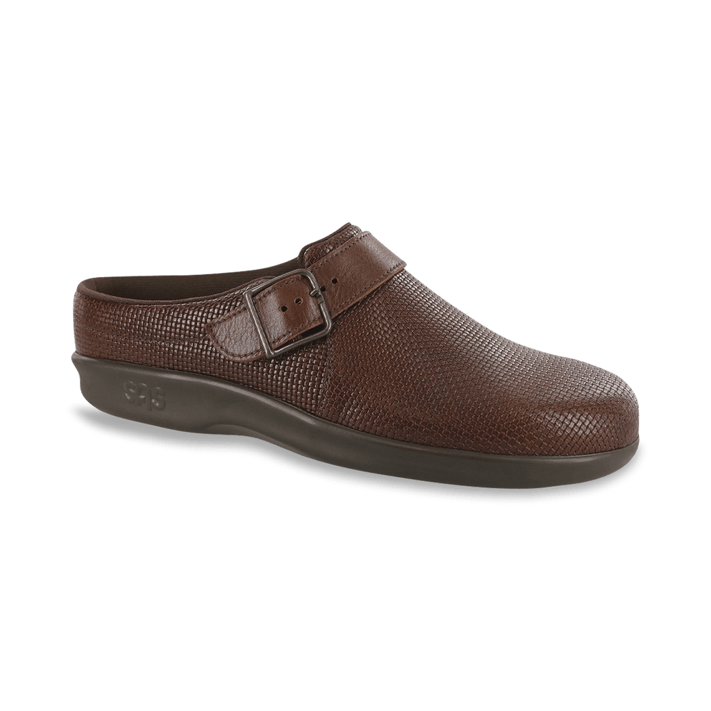 Brown hot sale clog shoes