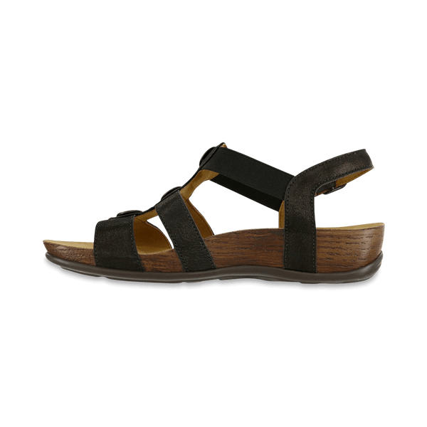 SAS Shoes Clover Space Nero: Comfort Women's Sandals