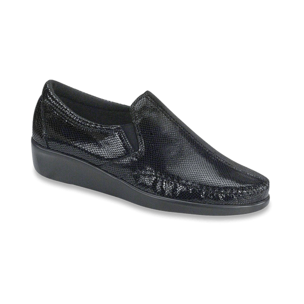 SAS Shoes Dream Black Snake: Comfort Women's Shoes