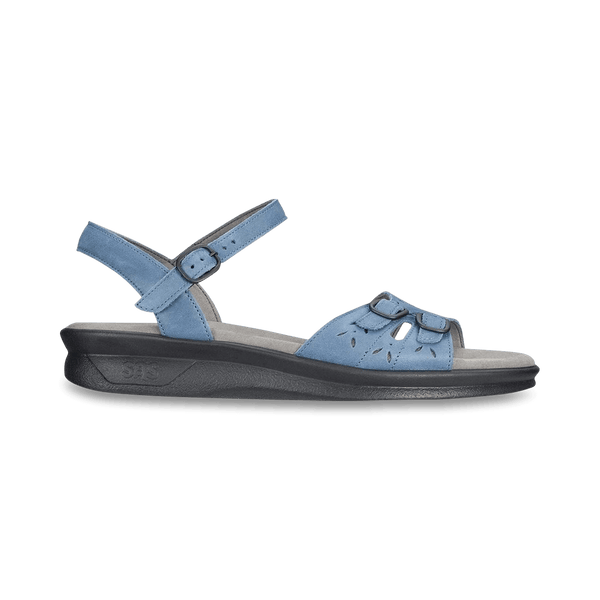 SERBIA Denim Fabric Square Toe Sandal | Women's Sandals – Steve Madden