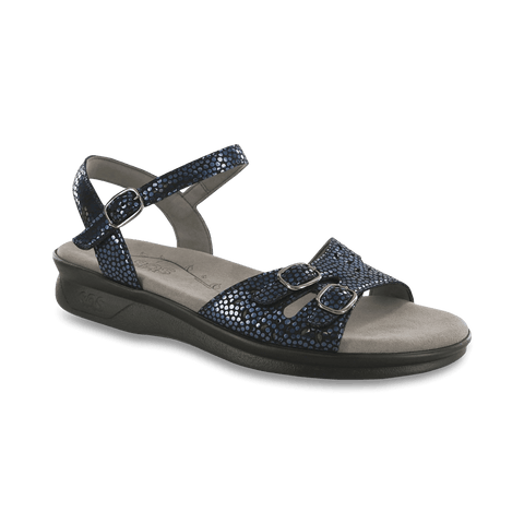 SAS Shoes Duo Navy Perla: Comfort Women's Sandals