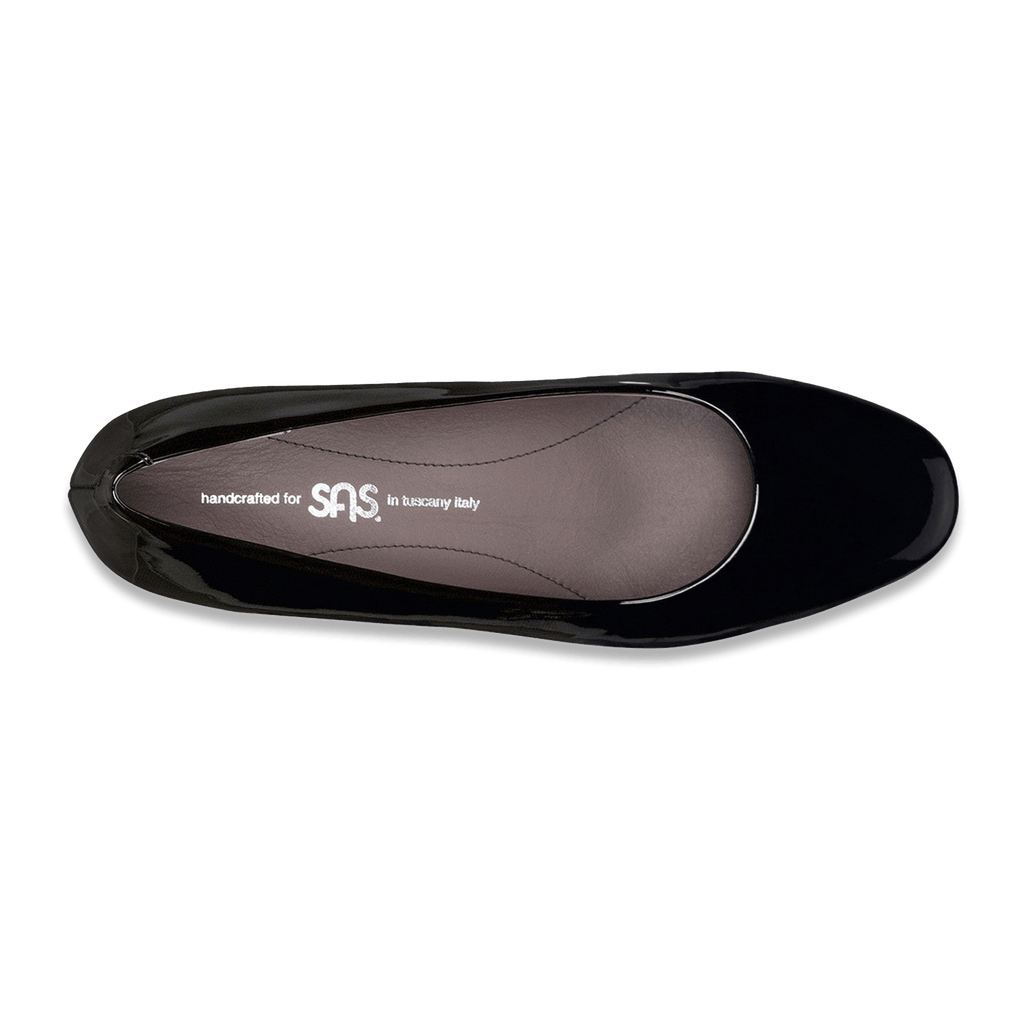 SAS Shoes Elaine Black Patent: Comfort Women's Shoes