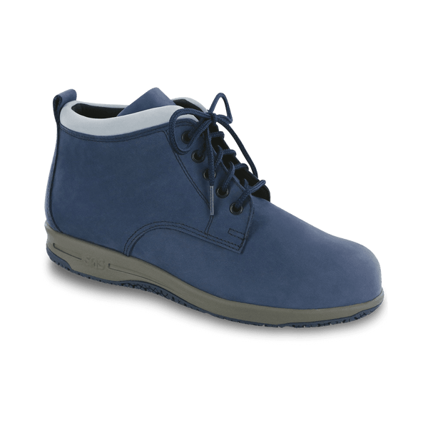 Womens navy shoe boots hot sale