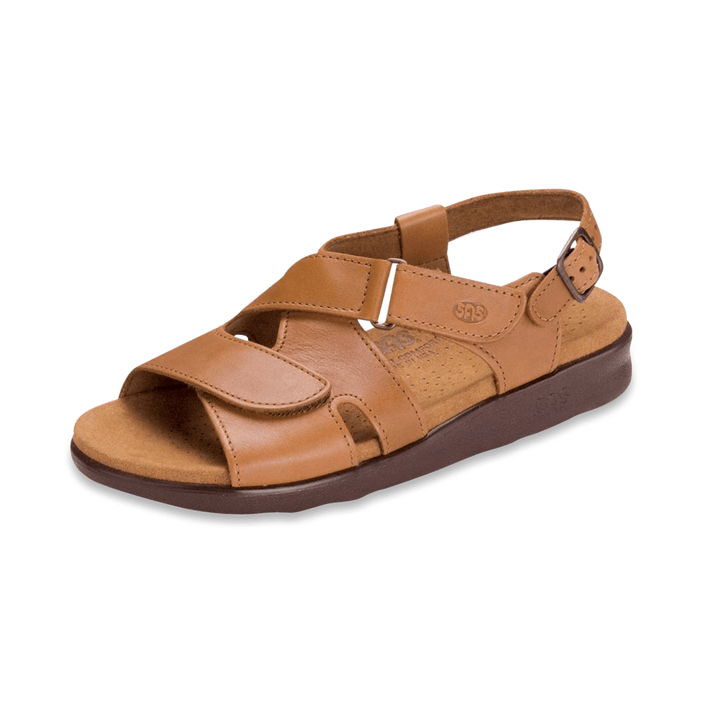 SAS Shoes Huggy Caramel: Comfort Women's Sandals