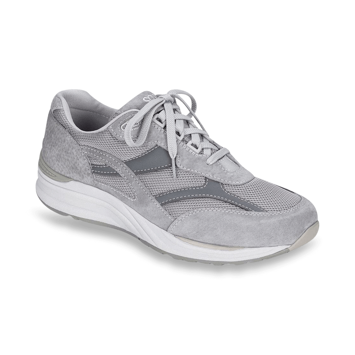 Journey Mesh Gray Men s Lace Up Walking Sneaker SAS Shoes