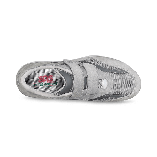 JV Mesh Gray - Men's Velcro Walking Sneaker
