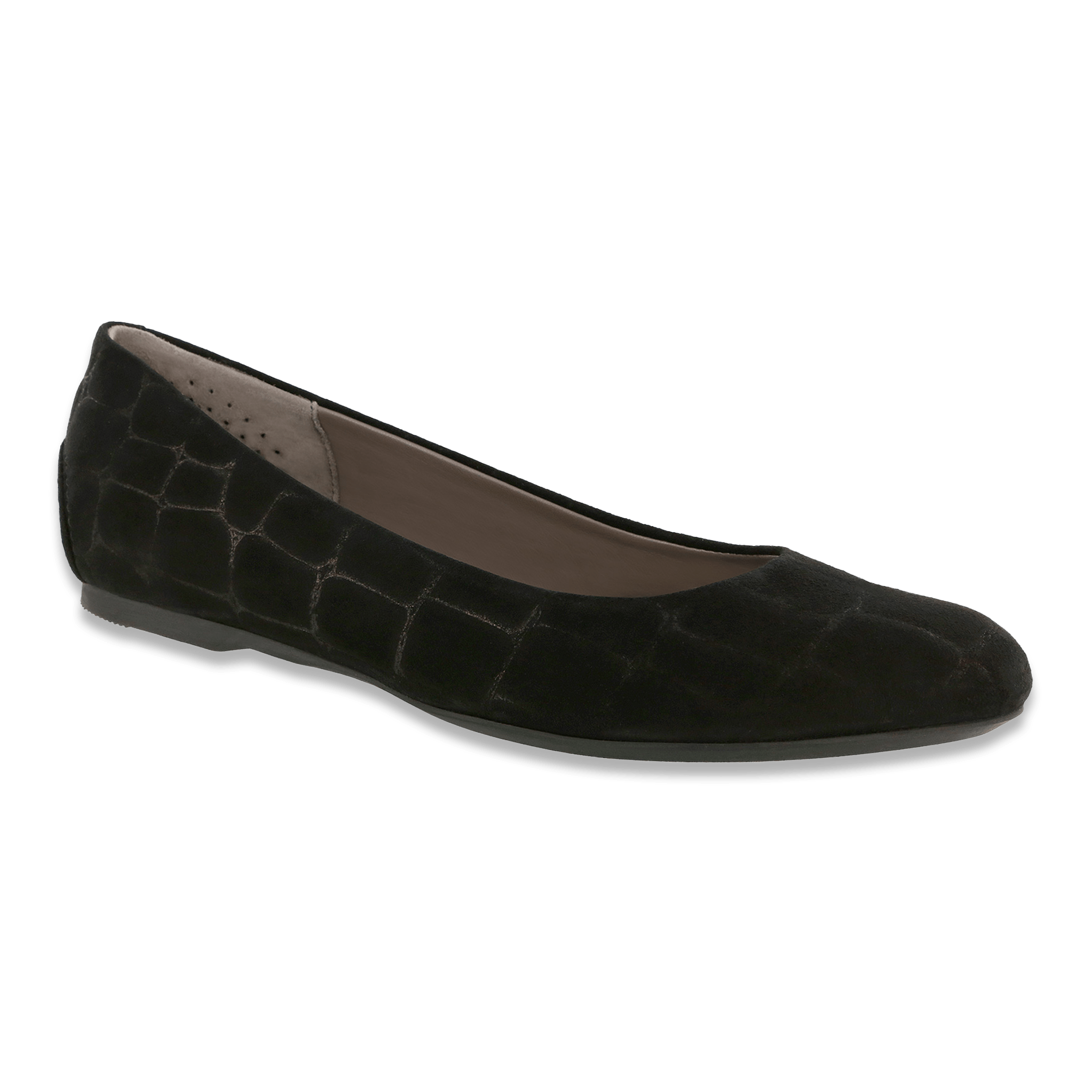 Croc hot sale flat shoes