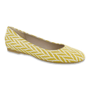 SAS Shoes Lacey Chevron Yellow: Comfort Women's Shoes