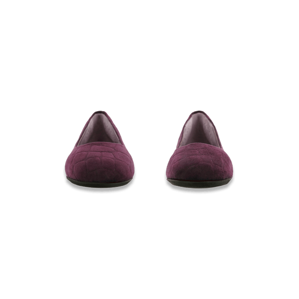 Plum flat shoes deals