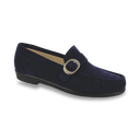 SAS Shoes Lara Navy Suede: Comfort Women's Shoes