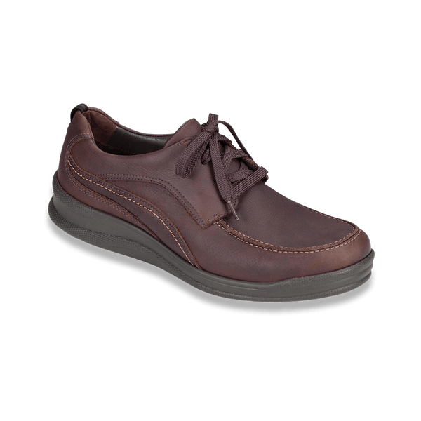 Move On Brown Men s Lace Up Walking Shoe SAS Shoes