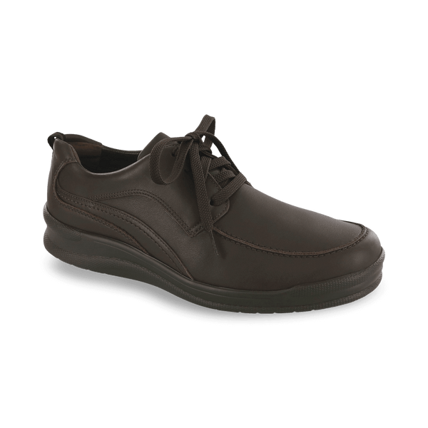 Move On Chocolate Men s Lace Up Walking Shoe SAS Shoes