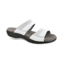 SAS Shoes Nudu Slide White / Silver: Comfort Women's Sandals