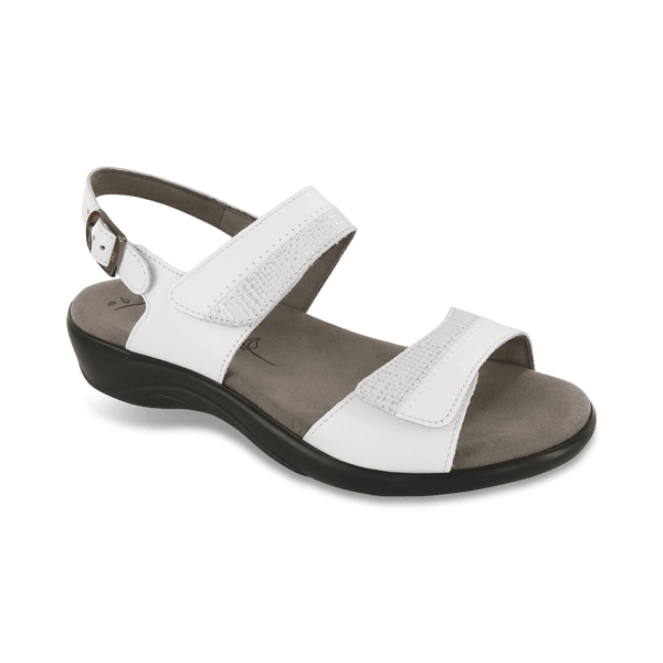 SAS Shoes Nudu White: Comfort Women's Sandals