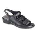 SAS Shoes Quatro Black: Comfort Women's Sandals