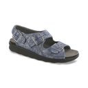 SAS Shoes Relaxed Silver Blue: Comfort Women's Sandals