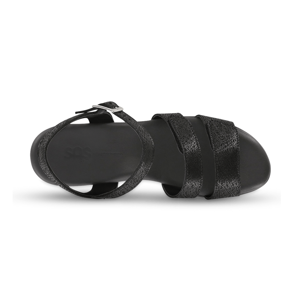 SAS Shoes Savanna Web Black: Comfort Women's Sandals