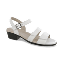 SAS Shoes Savanna White Lizard: Comfort Women's Sandals