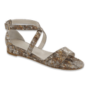 SAS Shoes Simone Multisnake Taupe: Comfort Women's Sandals