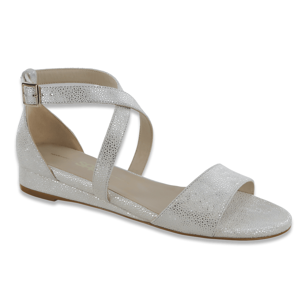 SAS Shoes Simone Platinum White: Comfort Women's Sandals
