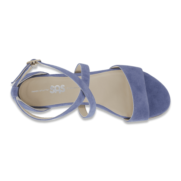 Blue suede shoes sandals online