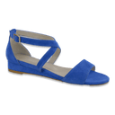SAS Shoes Simone Suede Blue: Comfort Women's Sandals
