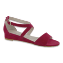 SAS Shoes Simone Suede Fuchsia: Comfort Women's Sandals