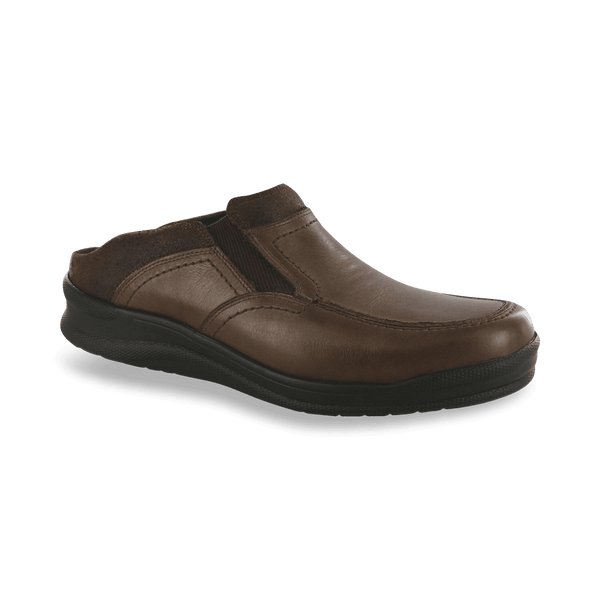 SAS Men’s Slip-On Loafers in Dark Brown Leather Men main image 4