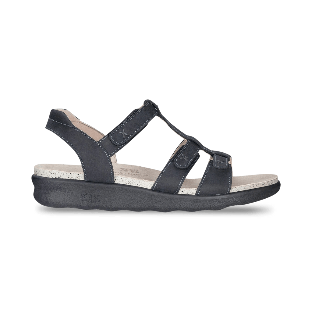 SAS Shoes Sorrento Nero: Comfort Women's Sandals