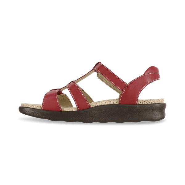 Sas best sale red sandals