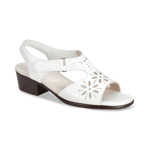 sunburst white womens sandals sas shoes