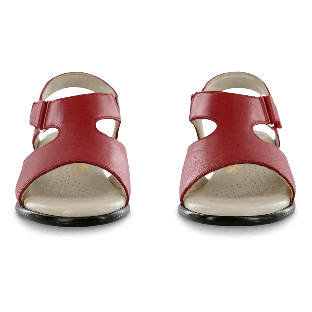 Suntimer Red Comfortable Sandals for Women SASNola SAS Shoes