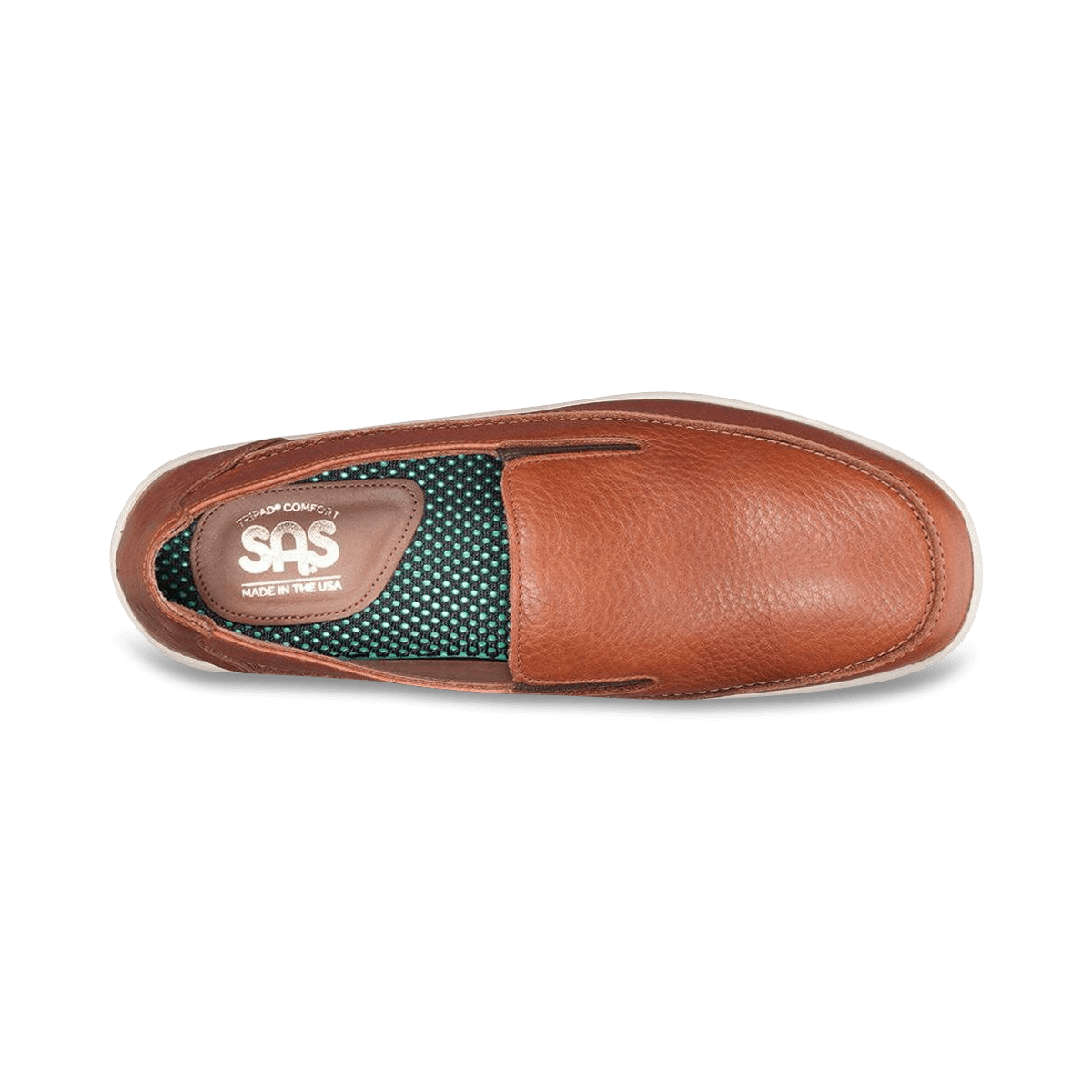 Weekender Sandstone - Men's Leather Loafer - SAS Shoes on SASnola.com